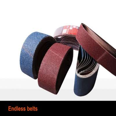 Endless aluminium oxide abrasive sanding belts gxk51kx167